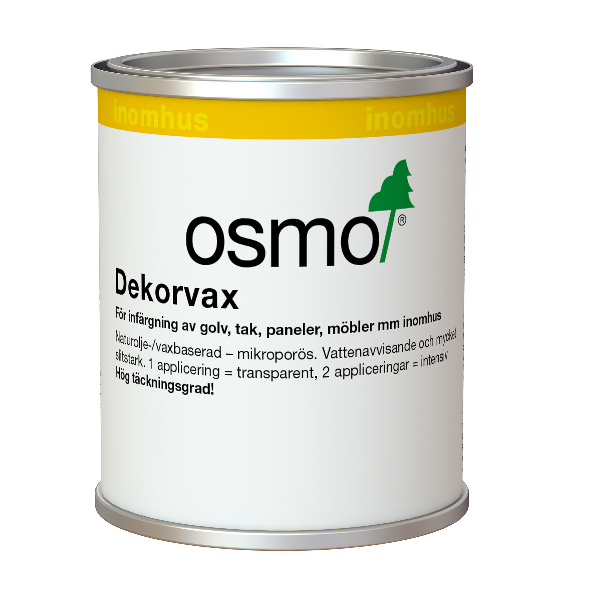 OSMO 3161 Dekorvax Transparent Ebenholts 0,125 liter 0,125 liter