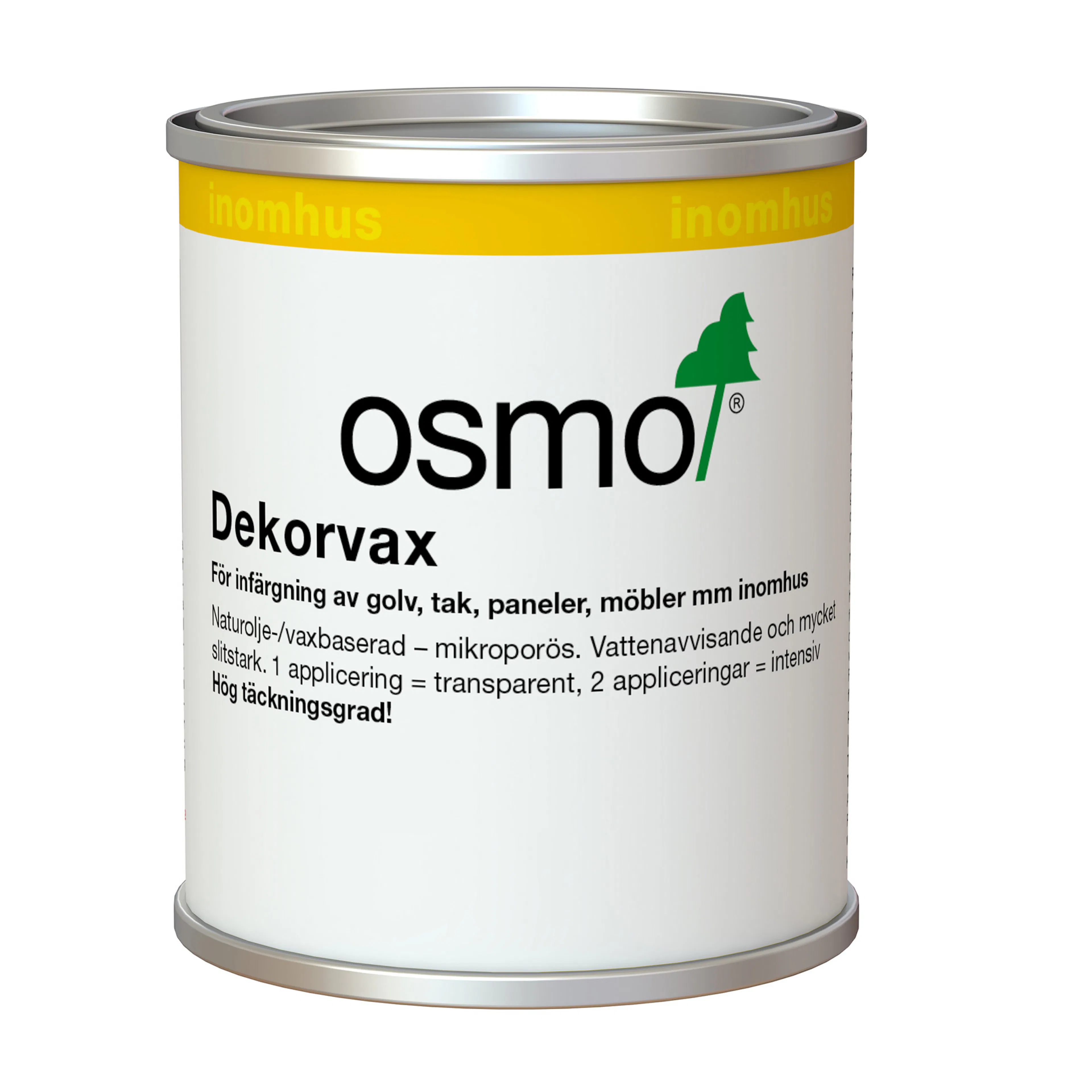OSMO 3161 Dekorvax Transparent Ebenholts 0,125 liter 0,125 liter