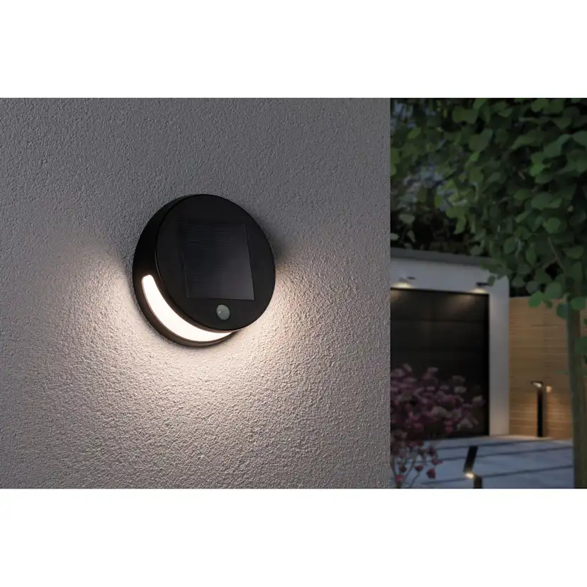 Fasadbelysning Solcell Paulmann Helena LED med Rörelsesensor IP44