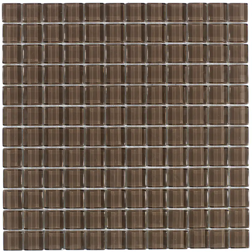 Kristallmosaik Arredo Blank Brun 2,3x2,3 cm