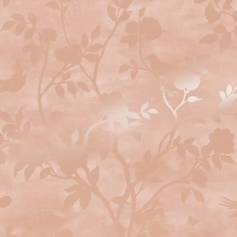 Tapet Laura Ashley Eglantine Silhouette Blush