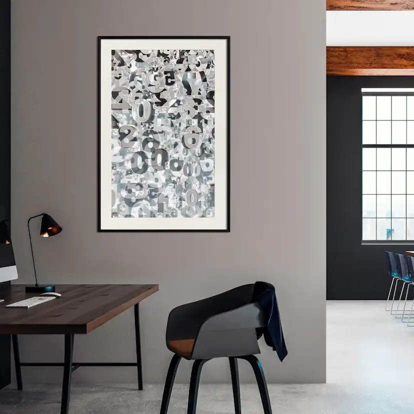 Poster Artgeist Affisch Numerology