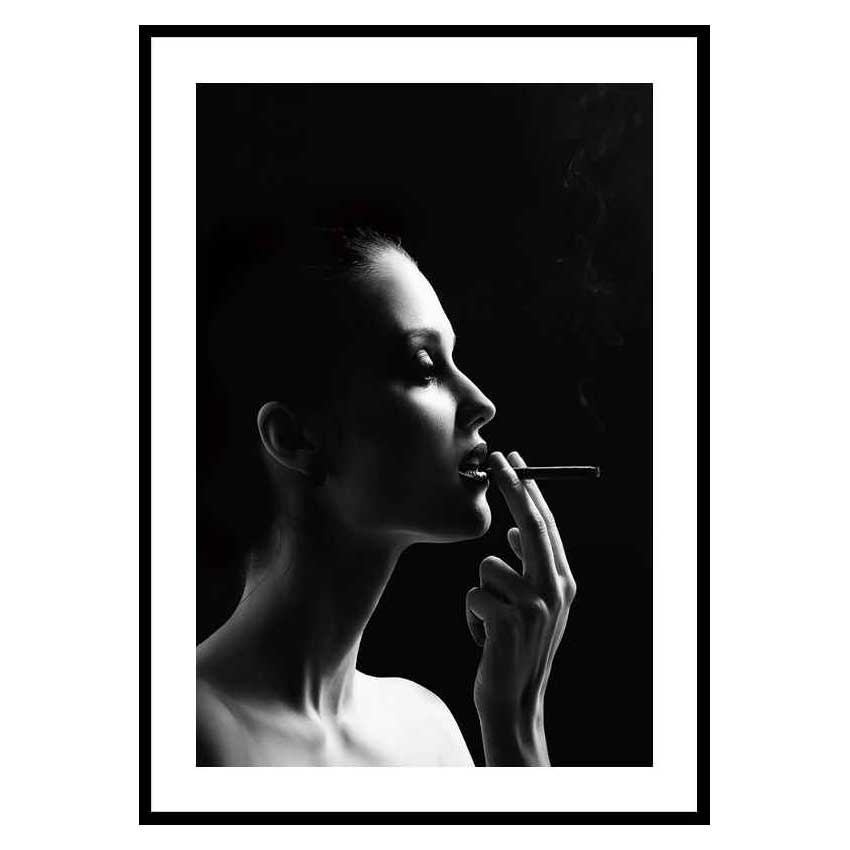 Poster Gallerix Smoking Woman