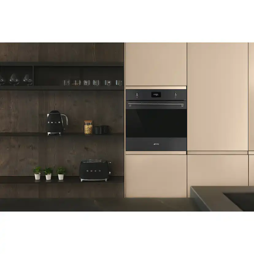 Ugnspaket Smeg SFP6301TVN + SO4301M0N med Pyrolytisk Rengöring