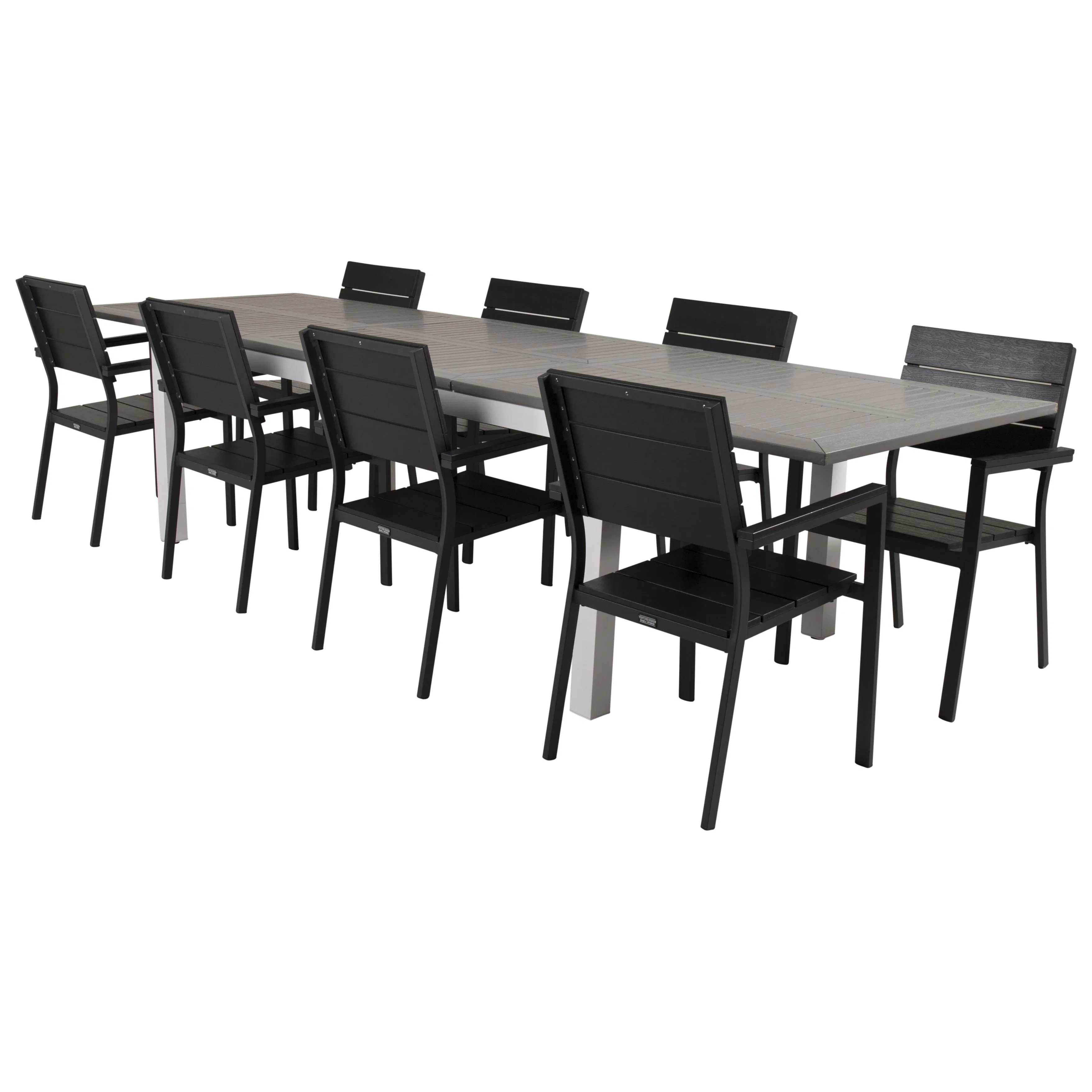 Matgrupp Venture Home Aleyna 224/324 med 8 Lova Stolar