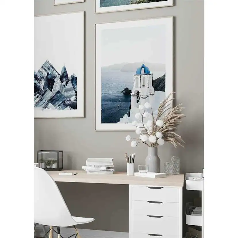 Santorini Coast 70x100 cm