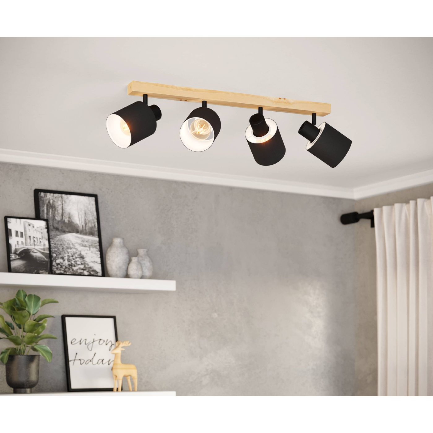 Spotlight Eglo Batallas med 4 Lampor