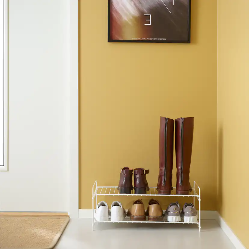 Skohylla Elfa Fristående Vit