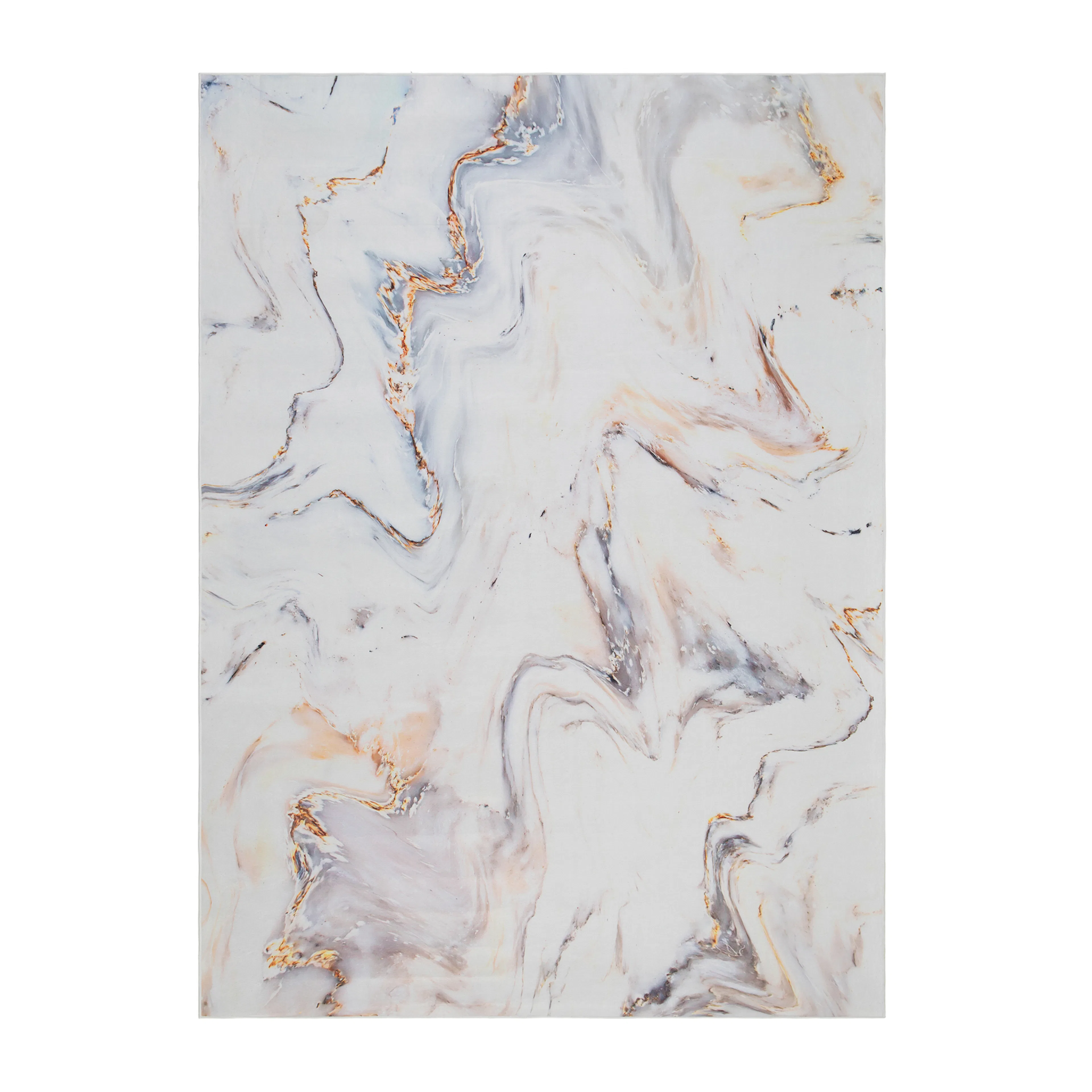 Kenzie Marmor Grå 200*290 Grå, 200x290 cm
