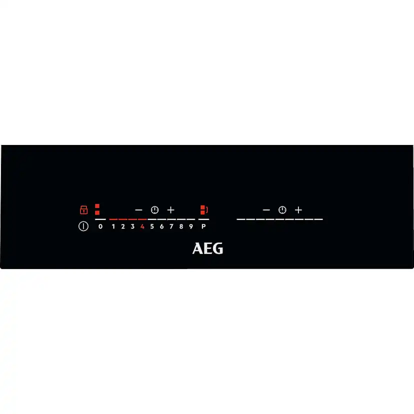 Induktionshäll AEG IKE42640KB Svart med Bridgefunktion och ActiveTouch