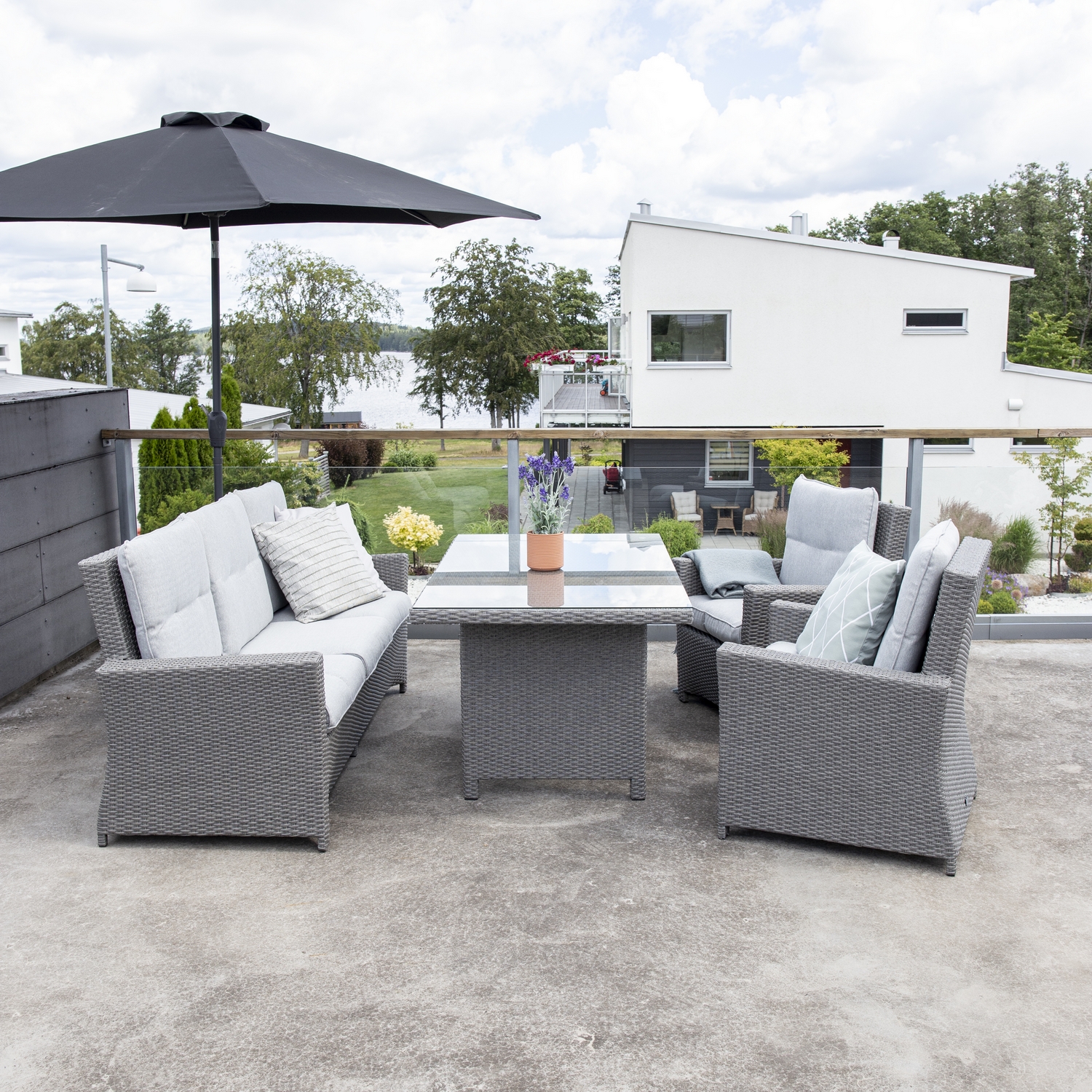 Soffgrupp Vind Brentwood Utomhus