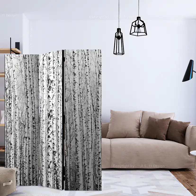 Rumsavdelare Arkiio Birch Forest 135x172 cm