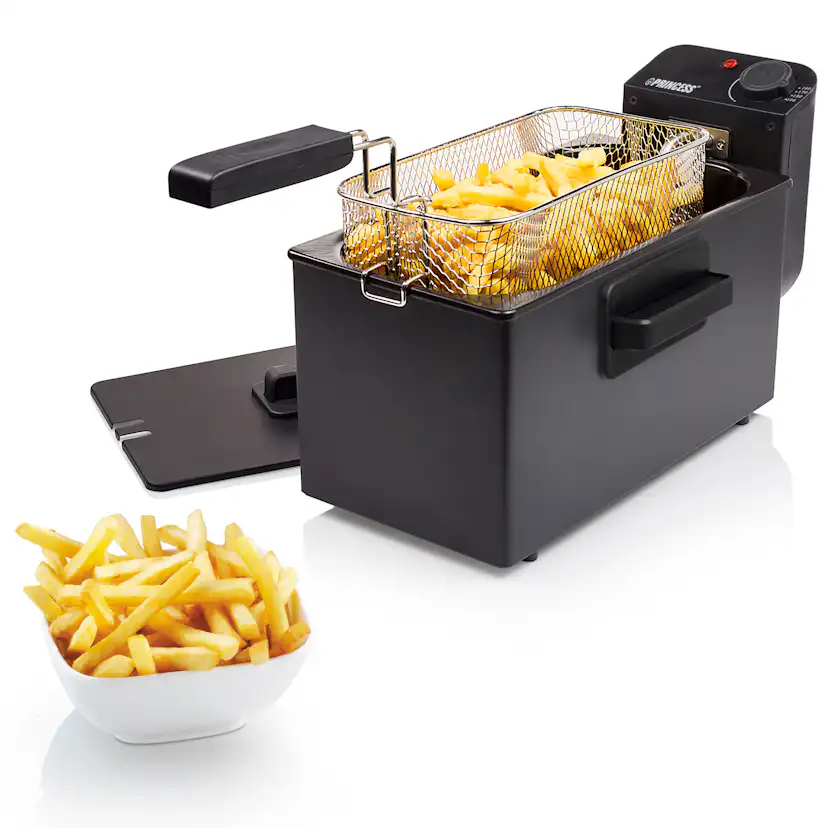 Fritös Princess 3l Rostfritt Stål Svart