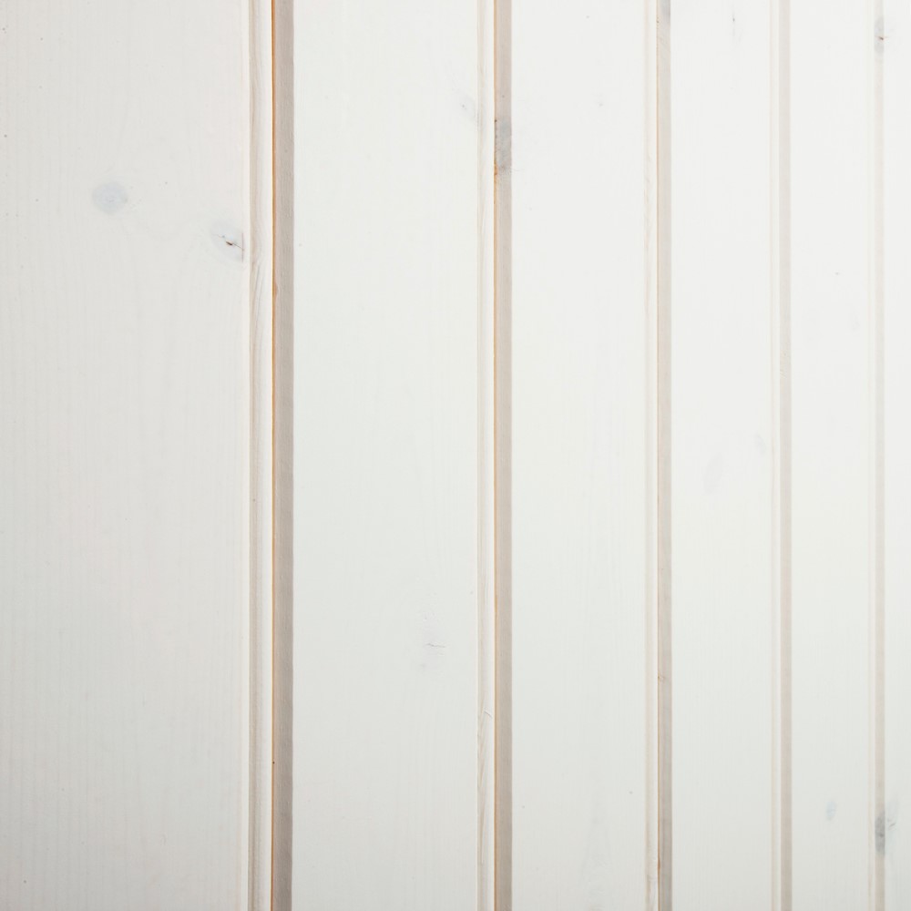 Panel Ändspont Baseco Laserad Vit Pärlspont