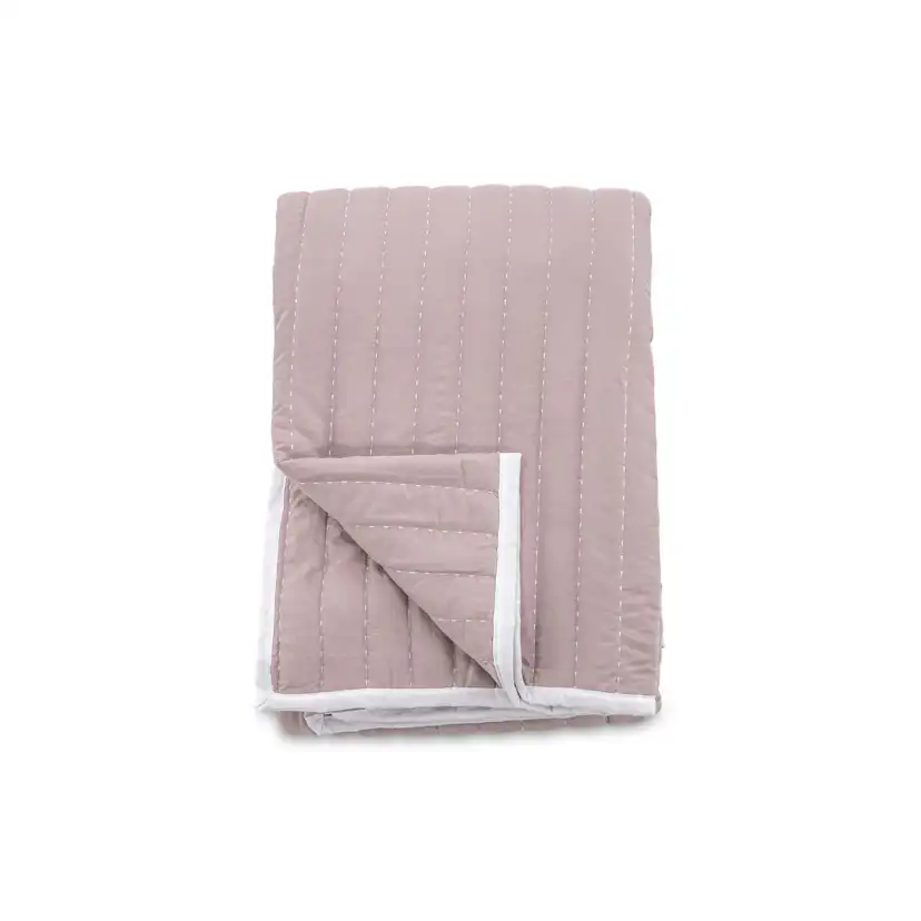 Juni Bedspread Microfiber - Light pink / - 180*260 Ljusrosa, Mått: 260x180 cm