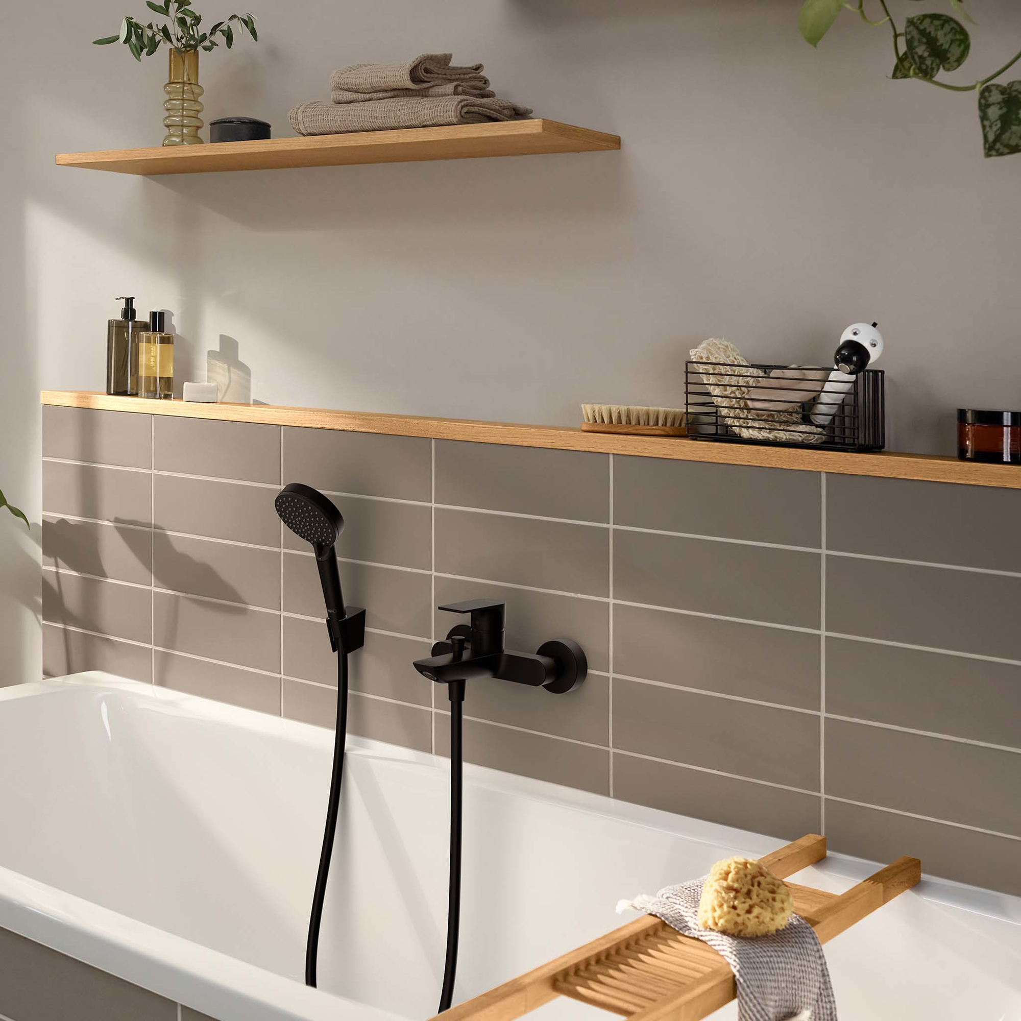 Dusch- och Badkarsblandare Hansgrohe Rebris E 1-grepps