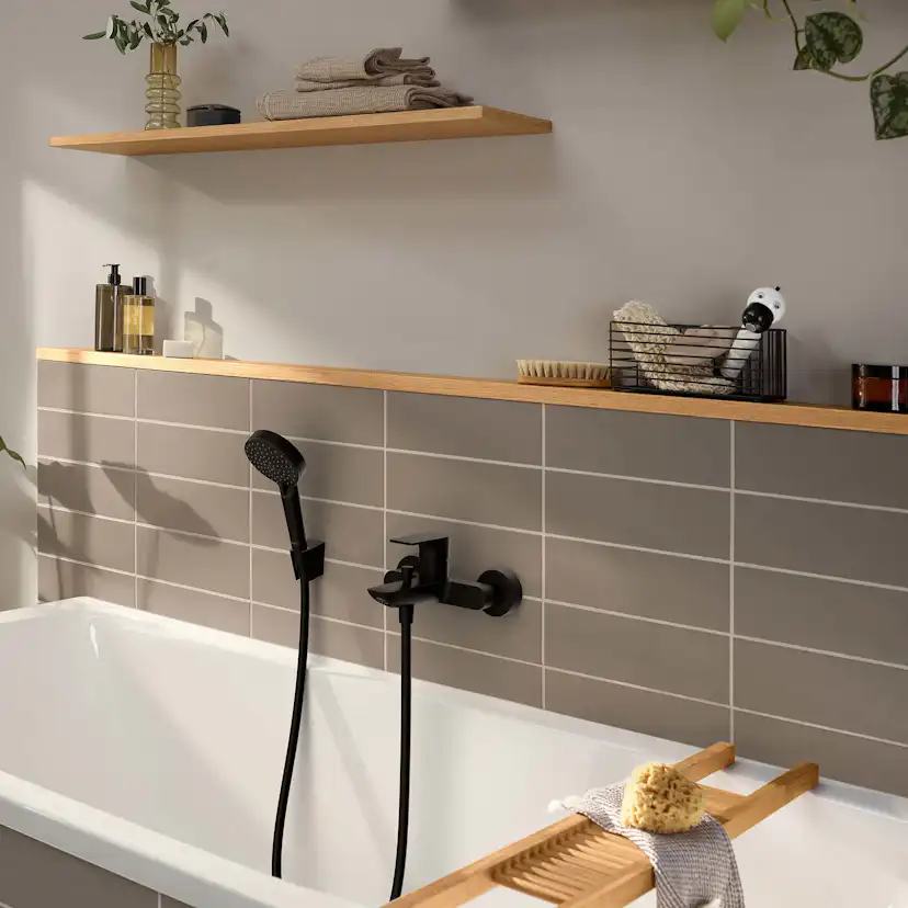 Dusch- och Badkarsblandare Hansgrohe Rebris E 1-grepps