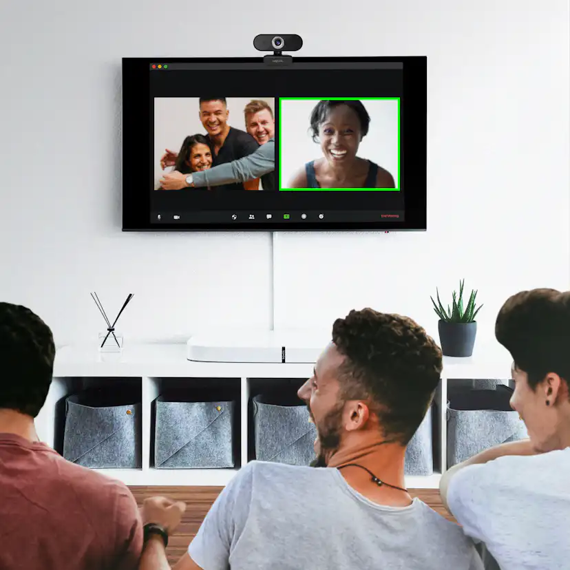Webbkamera LogiLink HD 1080p Med Inbyggd Mikrofon