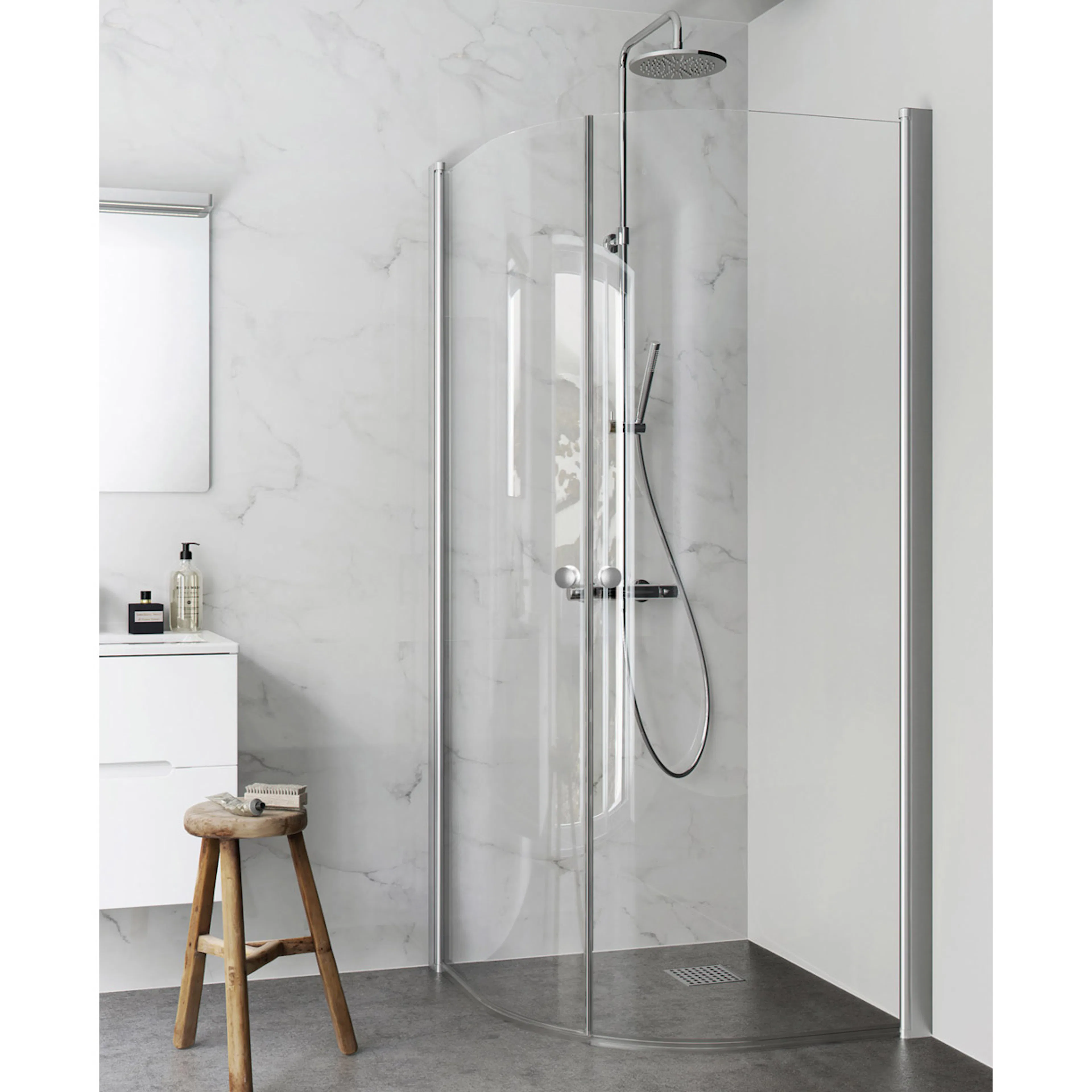 Duschhörn Hafa Igloo Pro Round Knopp