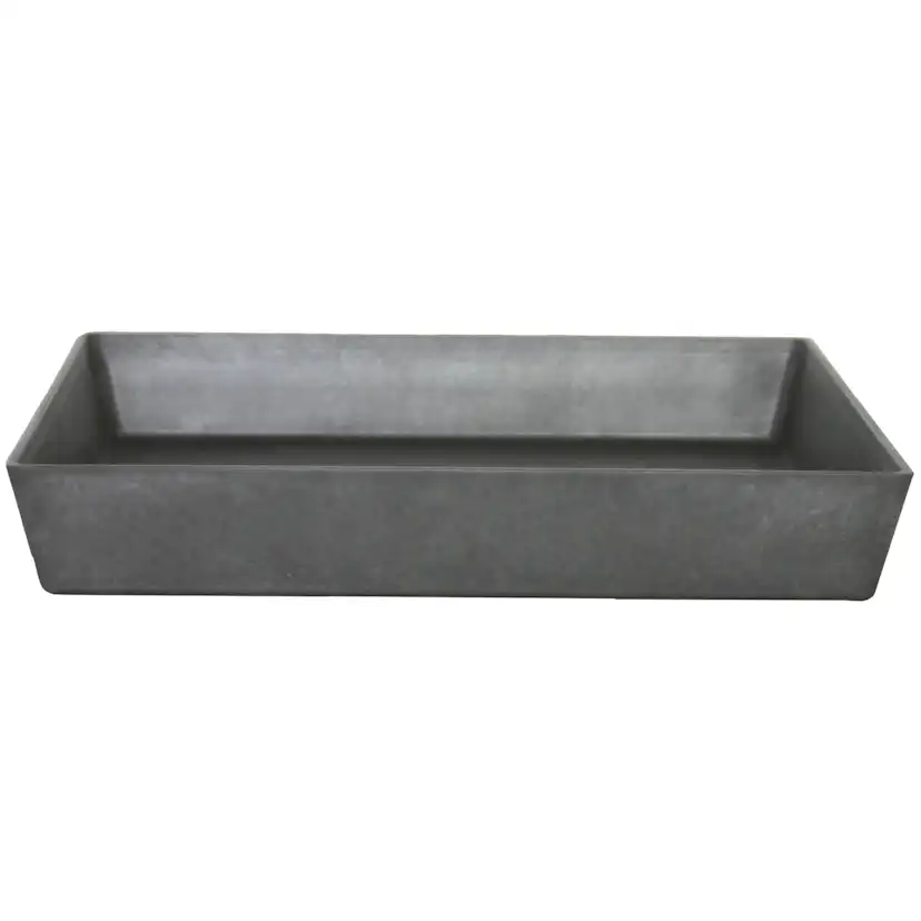 Fat ArtStone Ella Svart 34 x 34 x 5 cm Till Krukor