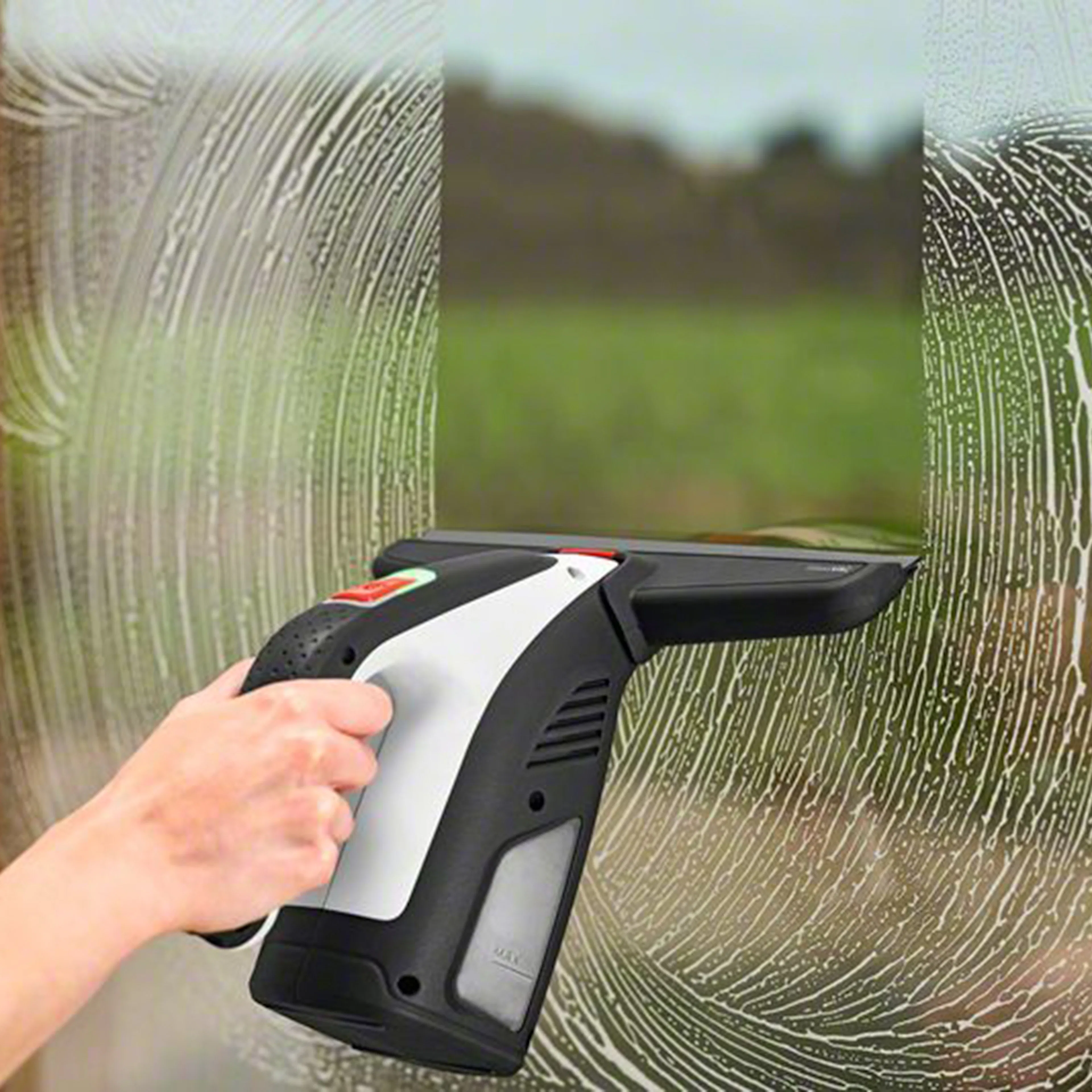 Fönstertvätt Bosch Power Tools GlassVAC Med Batteri/Stor Liten Sugdel