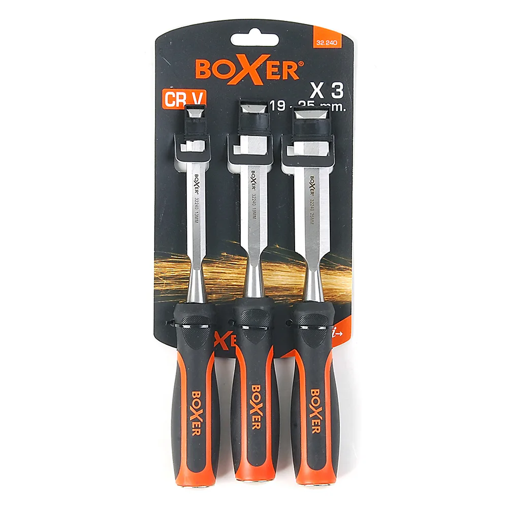 Stämjärnssats Boxer 3-delar