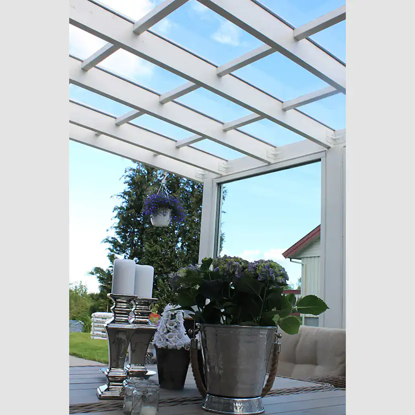 Takplast Plastmo SunGlaze Klar Komplett Tak 4 mm