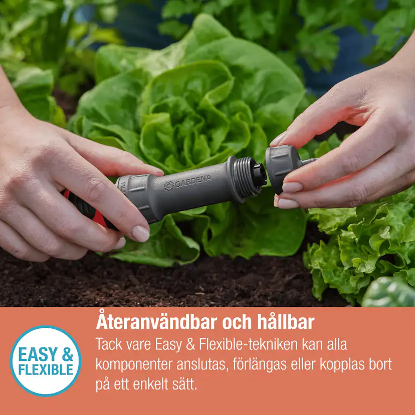 Krankoppling Gardena Micro-Drip 4,6 mm G 3/4"