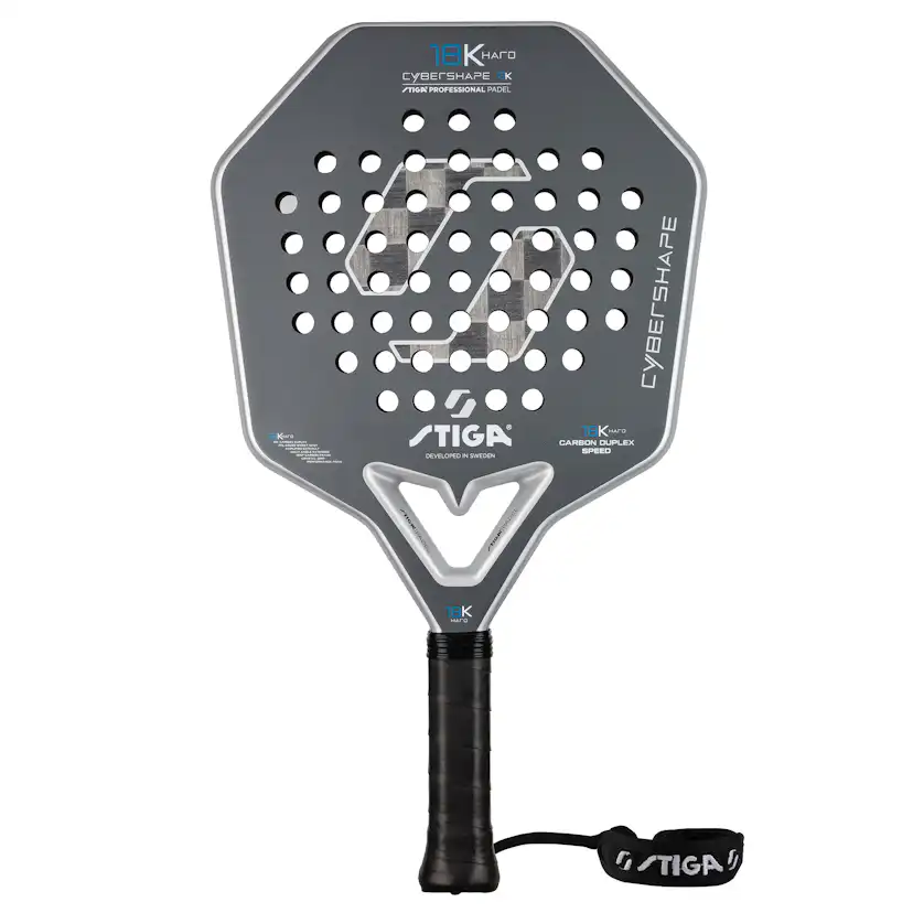 Padelracket STIGA Sports 18K Hard 2 Cybershape