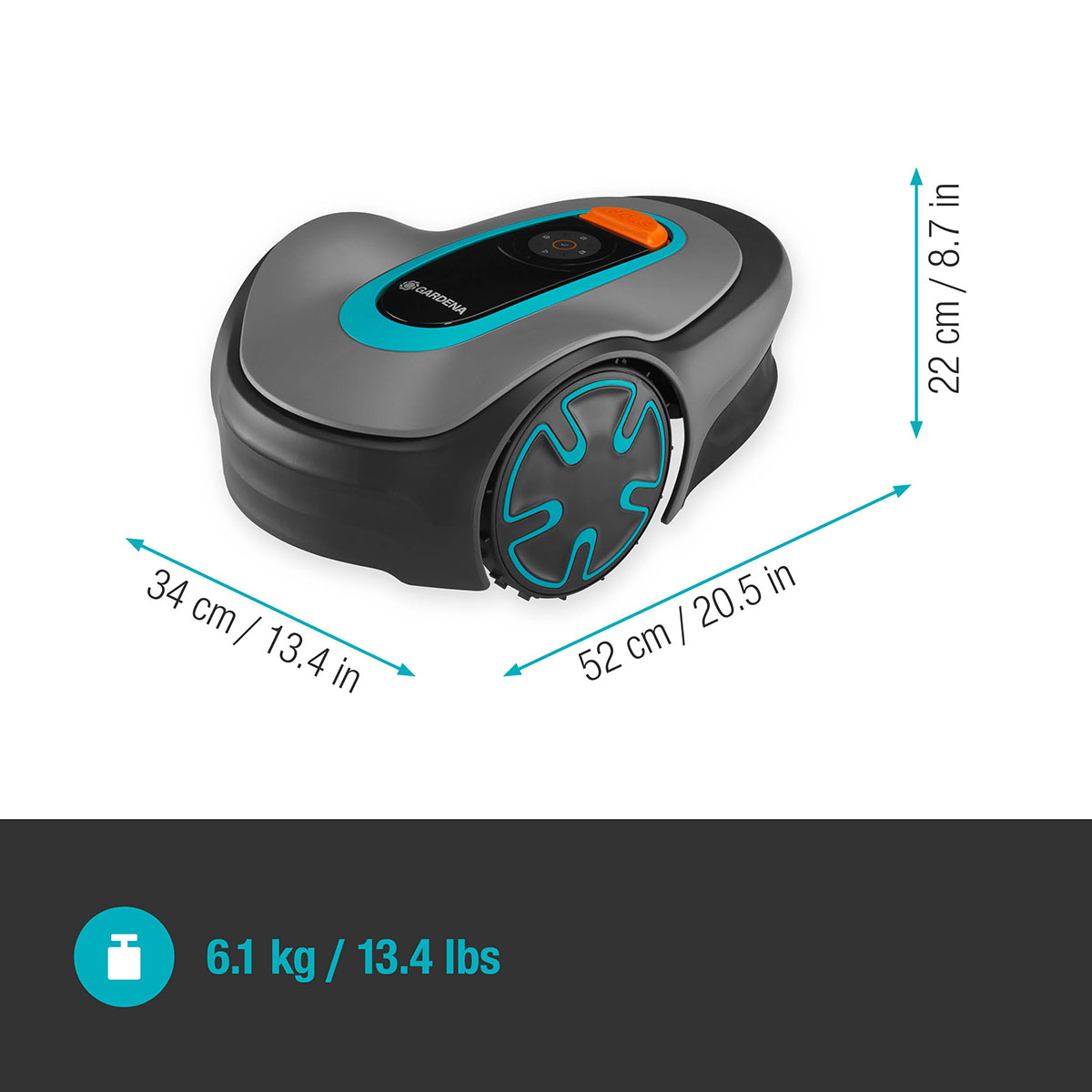 Robotgräsklippare Gardena Sileno Minimo 500