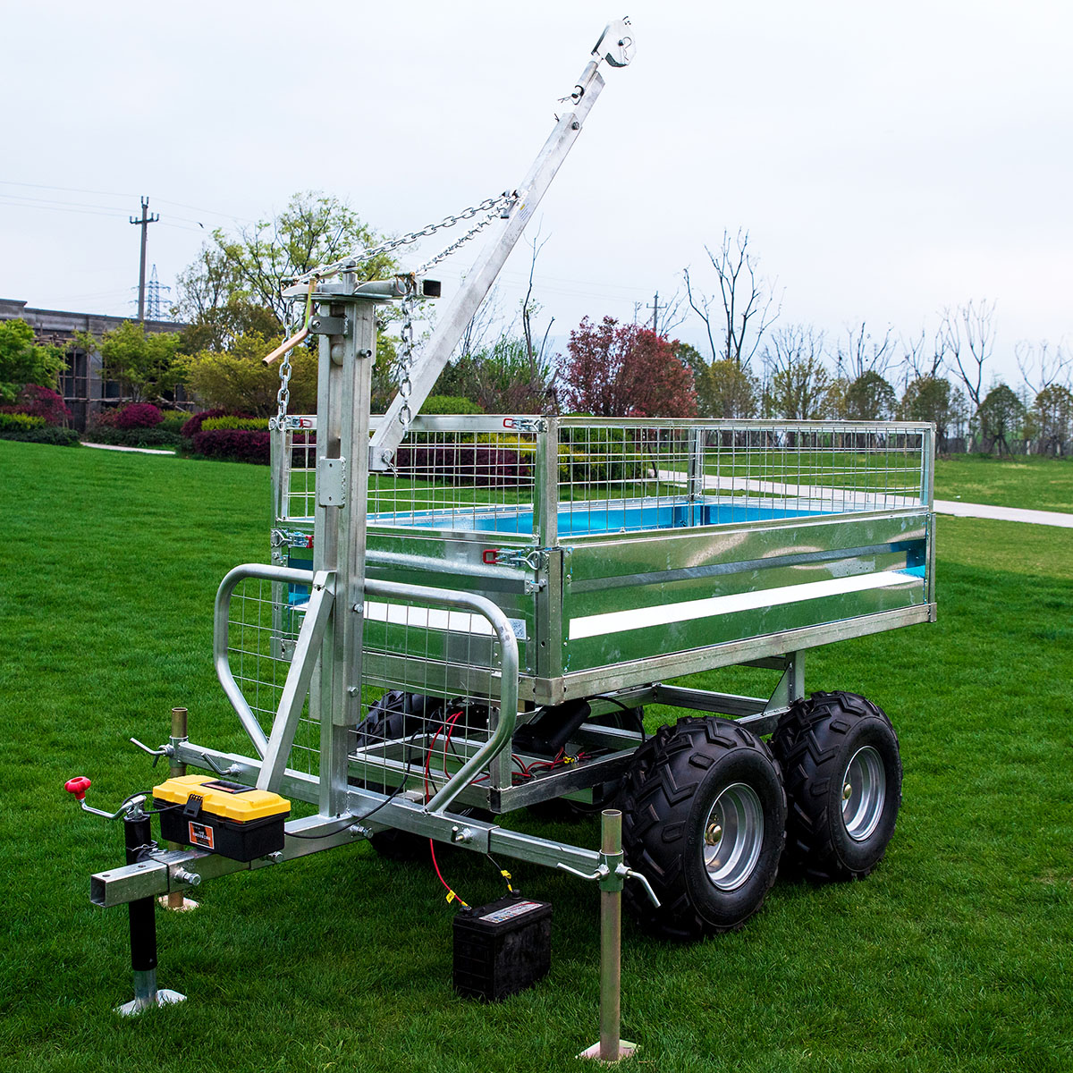 Timmervagn Metalcraft För ATV