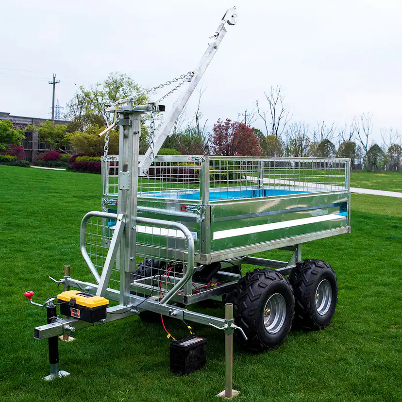 Timmervagn Metalcraft För ATV