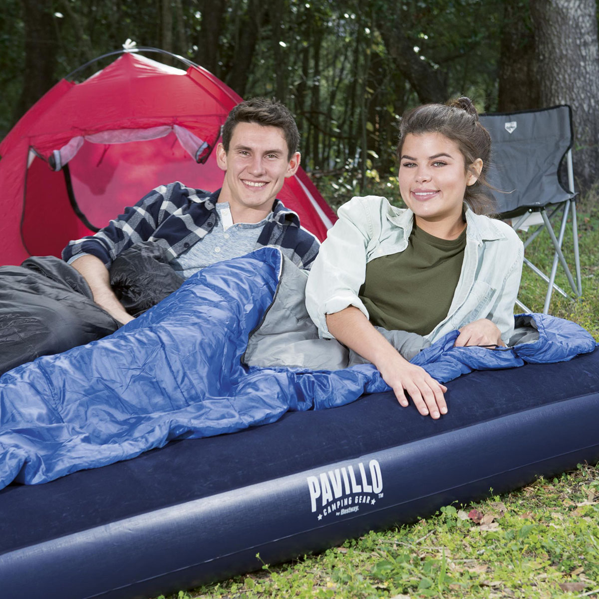 Uppblåsbar Madrass Bestway Pavillo Airbed Queen