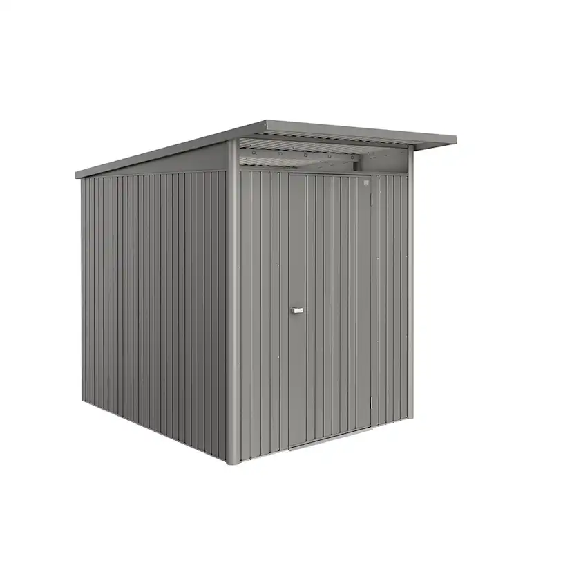 Redskapsbod Biohort Avantgarde Eco A2 Metallic Kvartsgrå Standarddörr