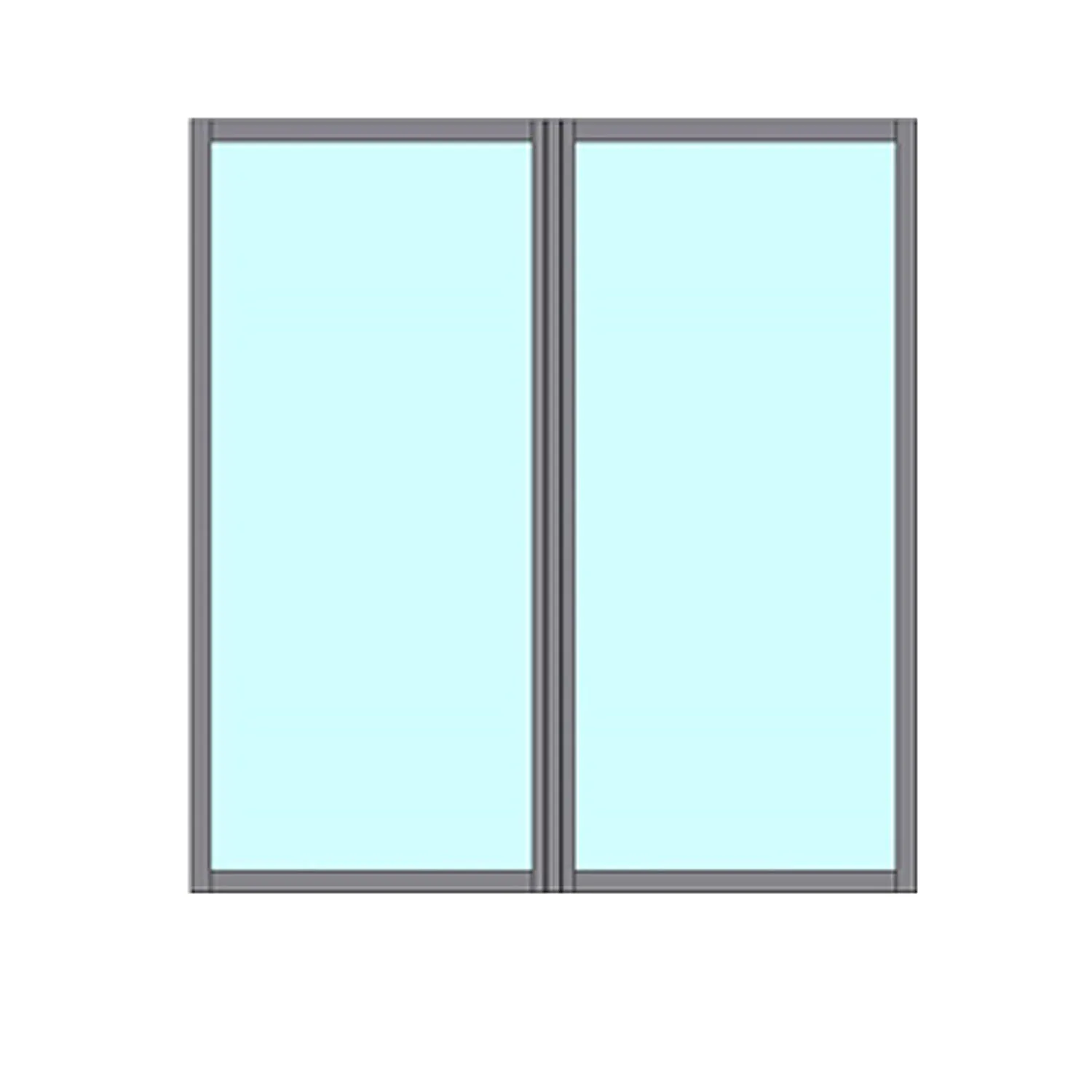 Fast Väggparti Novoroom Ultra 2-Delat