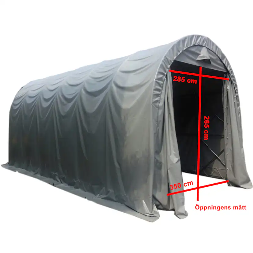 Garagetält Lyfco 26.2m² för Husbil, Husvagn & Båt