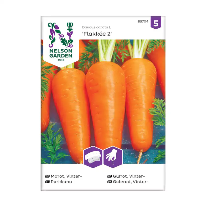 Frö Höst- och Vintermorot Nelson Garden Flakkée 2 Såband