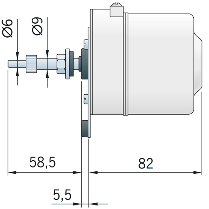 Torkarmotor Roca W05 24v