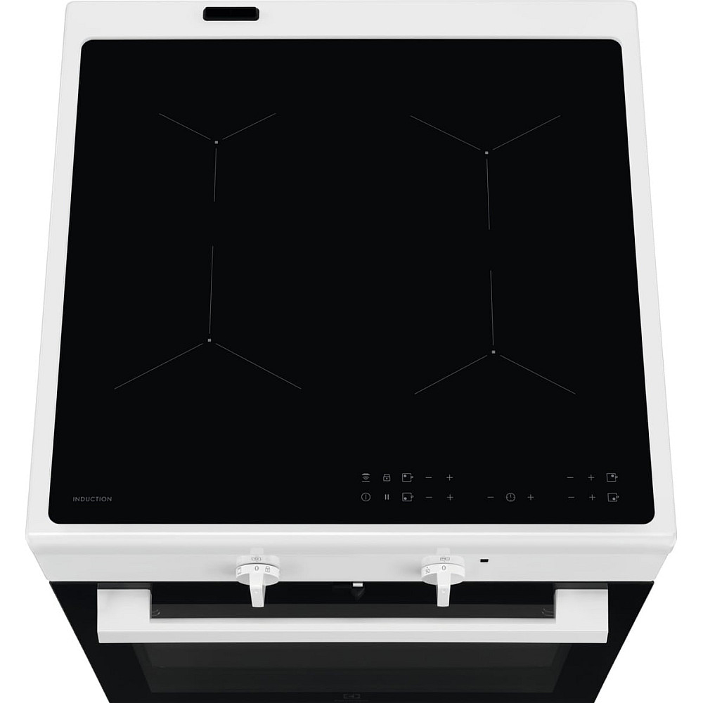 Induktionsspis Electrolux LKI64001NW med Hob2Hood och Smarta Funktioner
