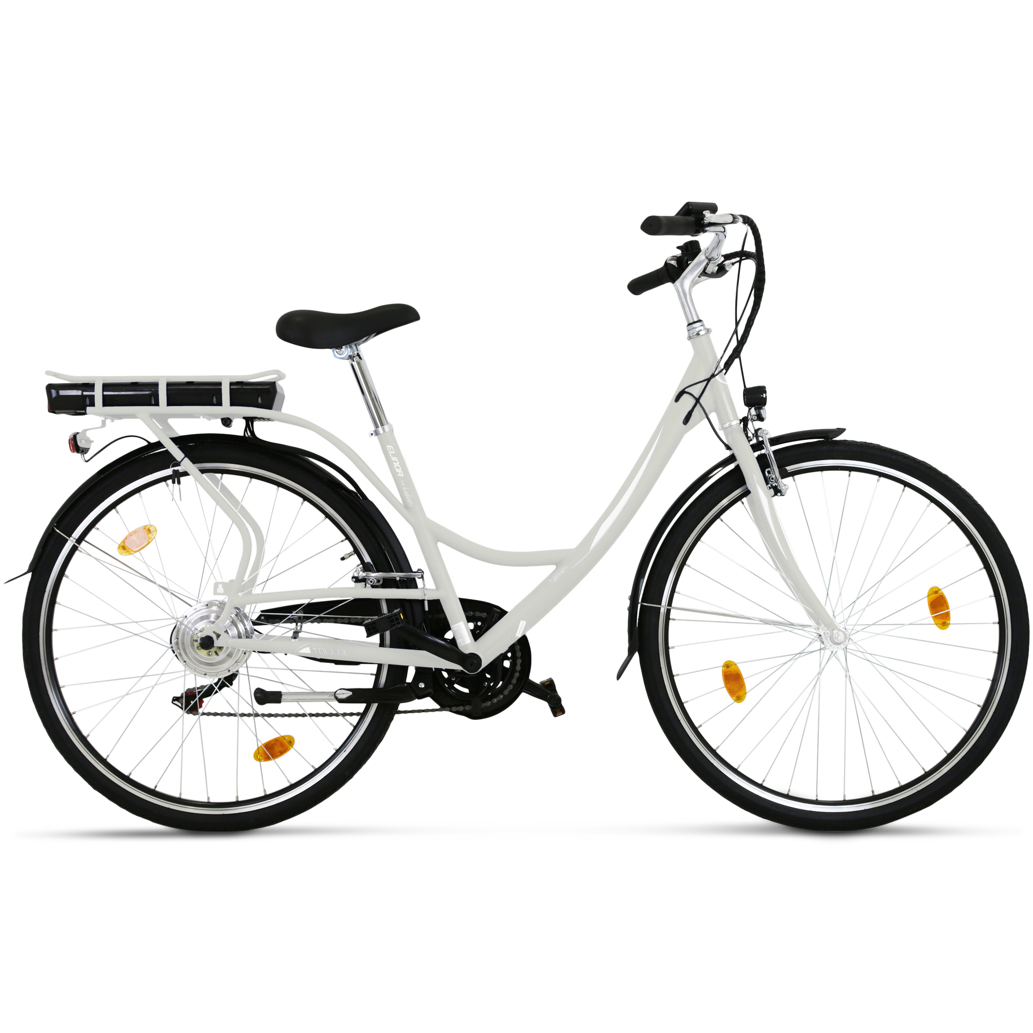 Elcykel Lyfco Dam 28" - Elinor 10,4 Ah Vit
