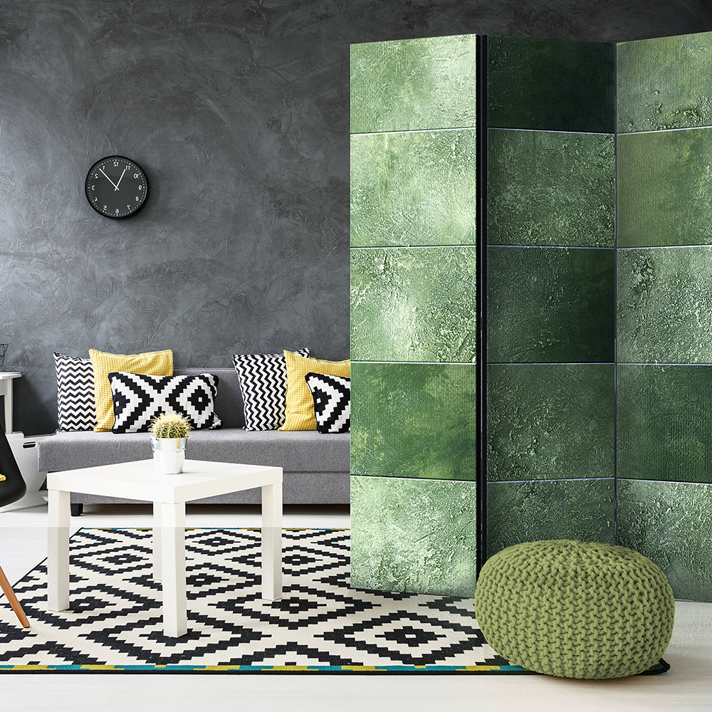 Rumsavdelare Arkiio Green Puzzle 135x172 cm
