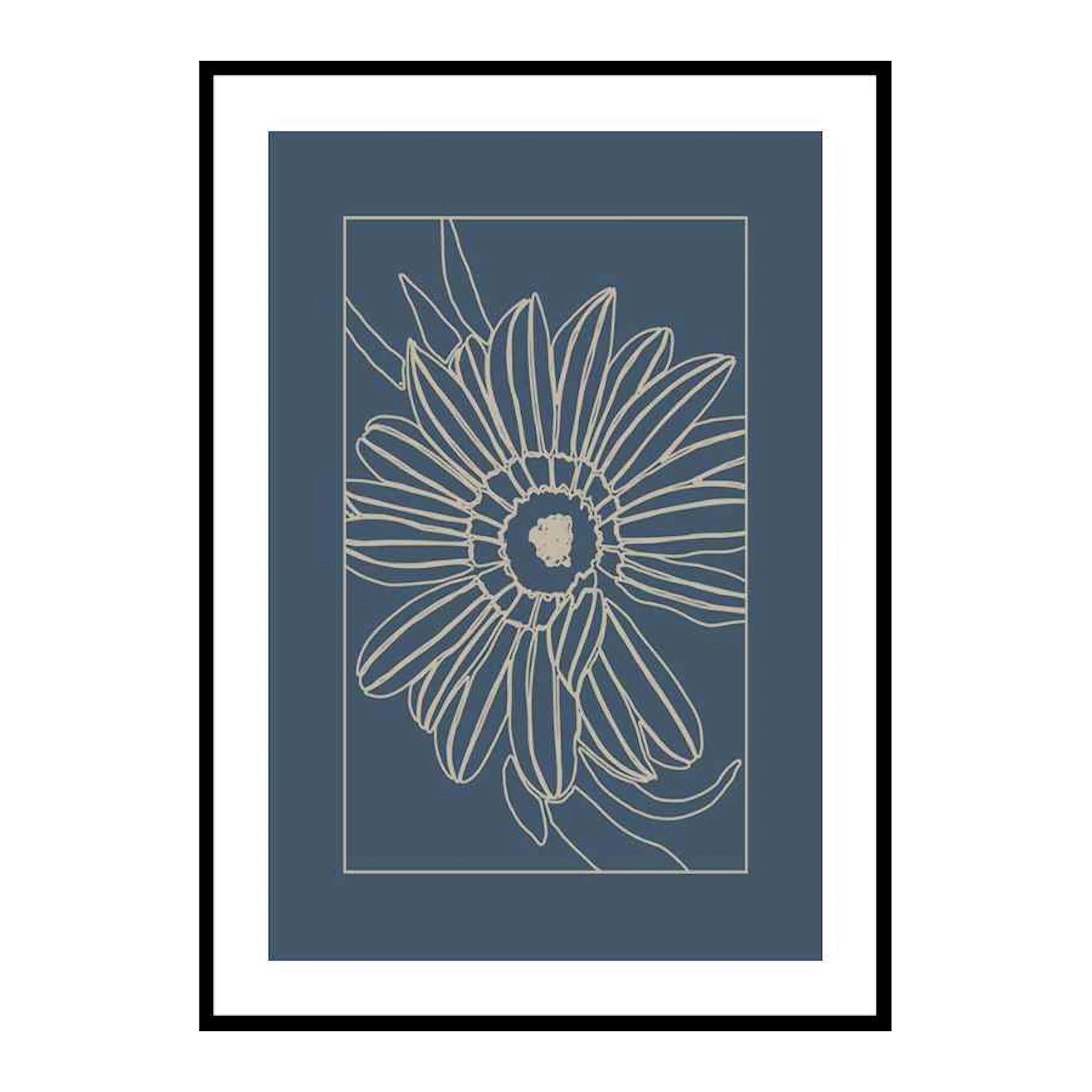 Botanical Line Art No3 30x40 cm