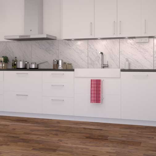 Marmor Arredo Bianco Carrara C Honed Vit 61x61 cm