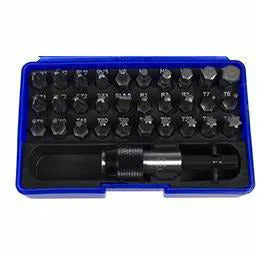 Bitsset Tecos 31 Delar i box