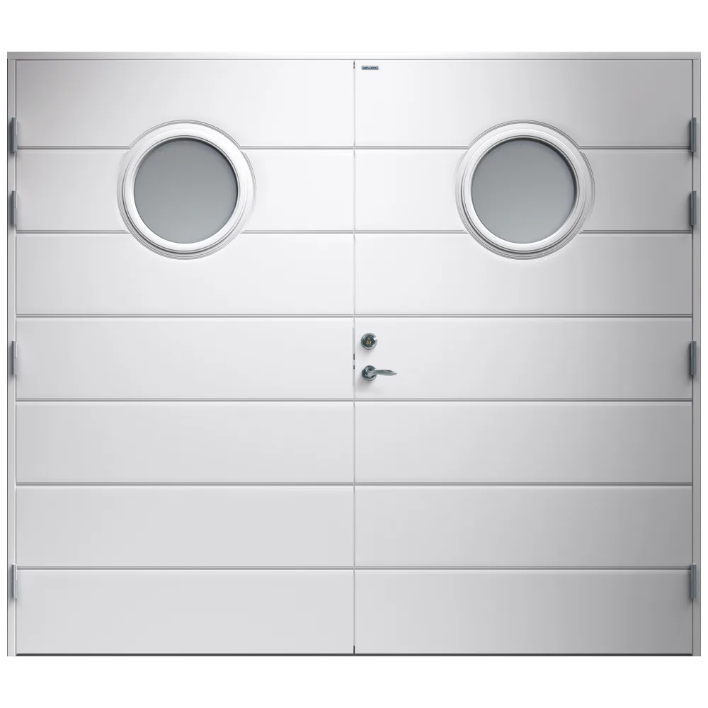 Garagedörr Diplomat Bella Klarglas