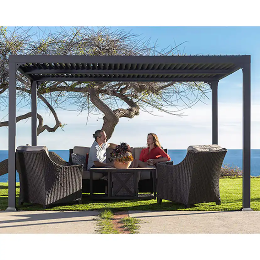 Pergola gop Novara Grå 10,8 kvm