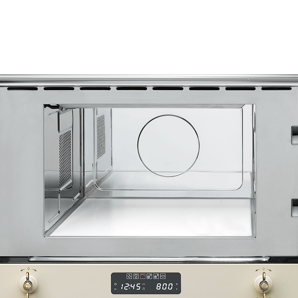 Smeg MP822PO inbyggd mikrovågsugn Creme