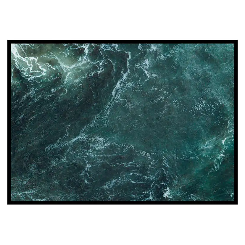 Poster Gallerix Niebla Verde Ocean