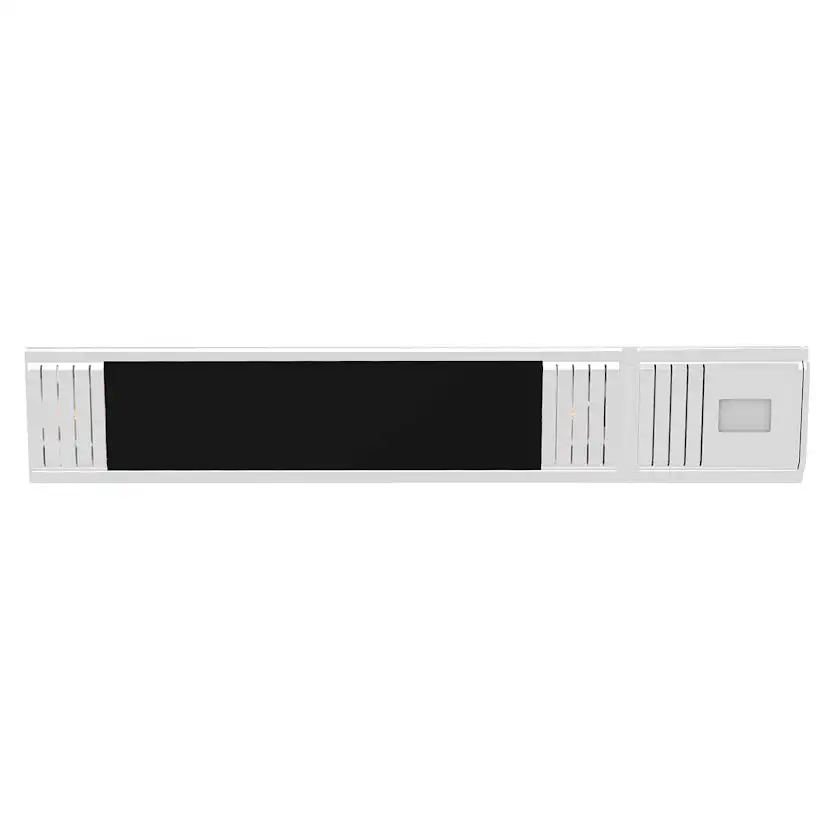 Home>it® infraröd terrassvärmare med wi-fi för väggmontering Vit/Svart Glas 1500W