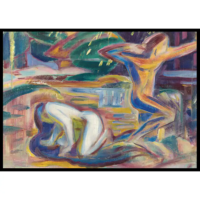 Poster Gallerix Pre-study for the War By J.A.G. Acke